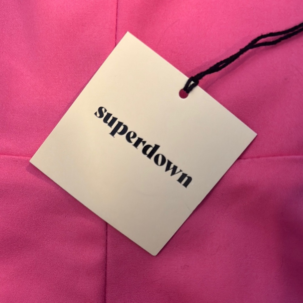 superdown Strapless Mini Dress in Hot Pink - Picture 5 of 15
